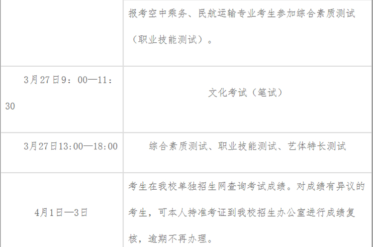 《四川科技职业学院2021年普通高等学校高职教育单独招生章程》(图14)
